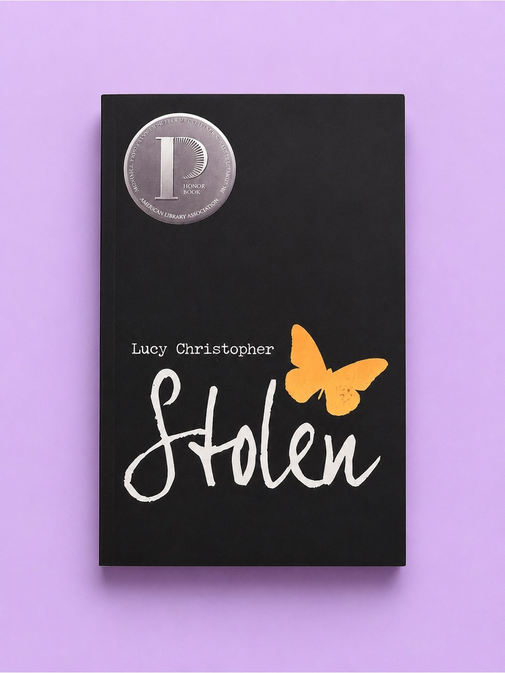 Stolen by Lucy Christopher - Black and Orange Cover